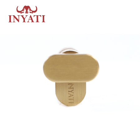 Cylinder Large Oval 65mm Brass Thumb Turn Inyati - Image 3